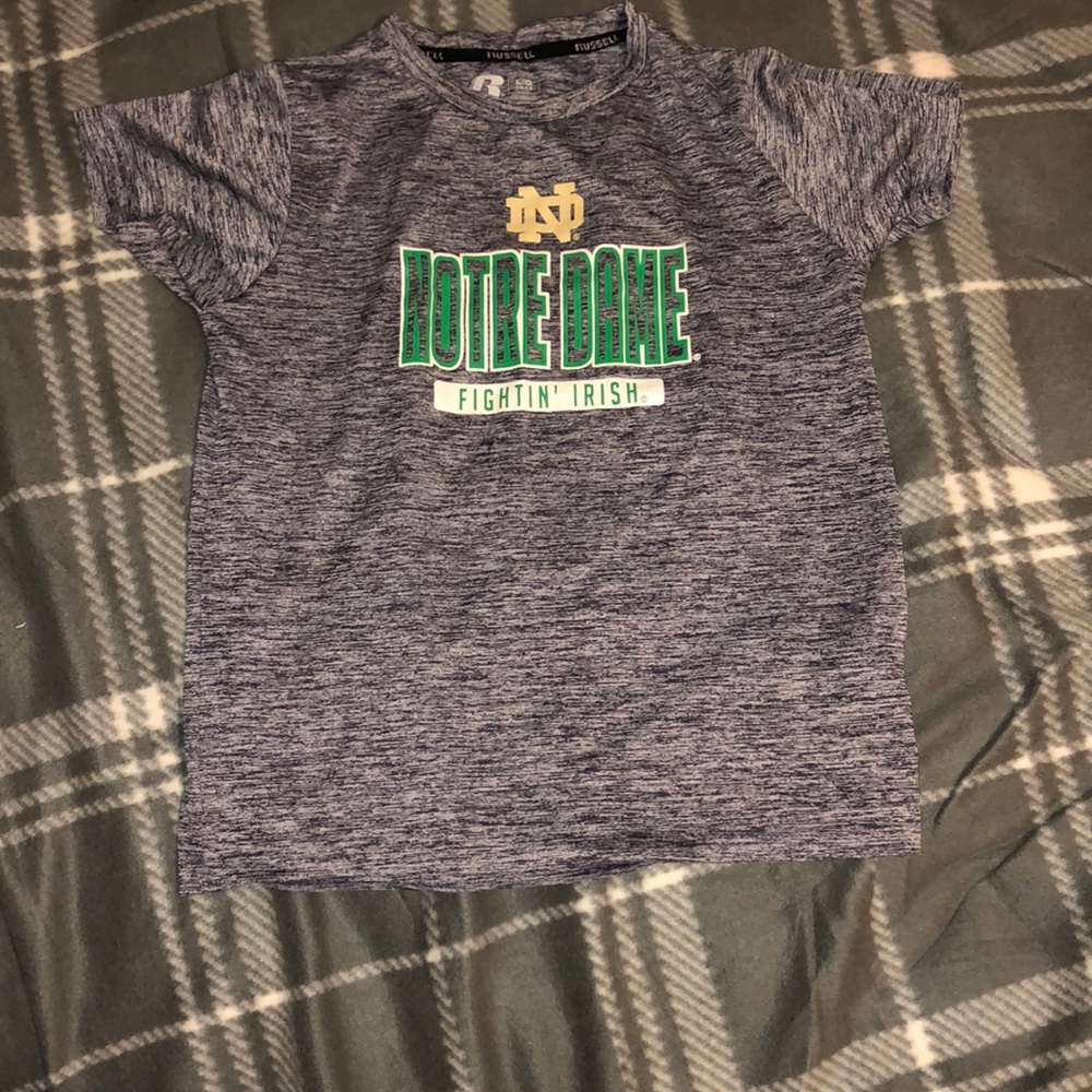 Gray Notre Dame T-Shirt